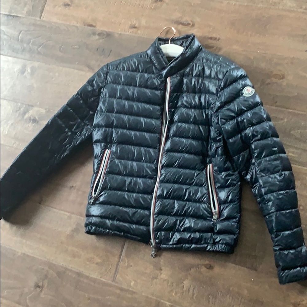 Navy Moncler Coat